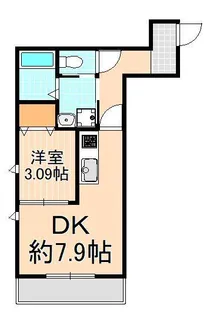 メゾン・シャルマン【2階】の間取り