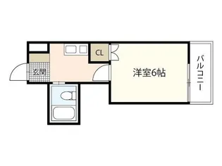 サンコーポ大宮【2階】の間取り