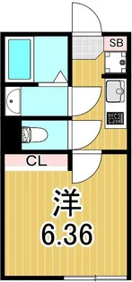 カインドネス亀有II【1階】の間取り