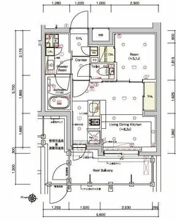 SYFORME HIGASHI-SHINJUKUIII【5階】の間取り