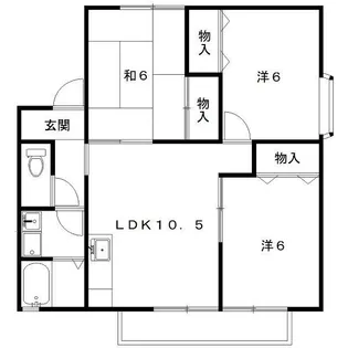 APTフレマリール【2階】の間取り
