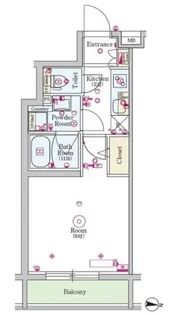 東京都世田谷区喜多見7【マンション】の間取り