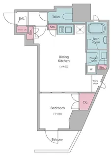 東京都文京区本郷7【マンション】の間取り