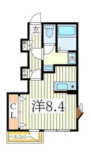 リトル・シャトウY【1階】の間取り