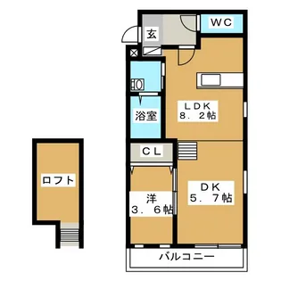 Windom【1階】の間取り