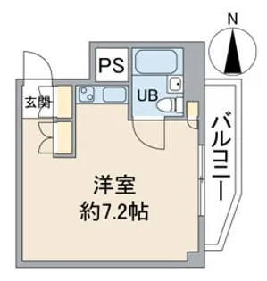 ユニーブル保土ヶ谷【3階】の間取り