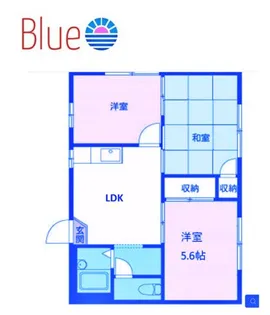 メゾンモア【1階】の間取り
