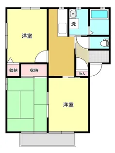 ノーブルIII【2階】の間取り