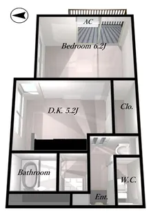 山形県山形市相生町【マンション】の間取り