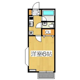 東京都世田谷区赤堤4【アパート】の間取り