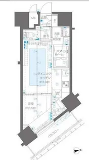 ZOOM新宿御苑前【11階】の間取り