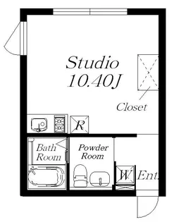 ALERO千石【2階】の間取り