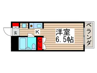プレンディ西船橋【3階】の間取り