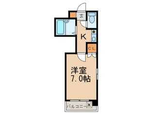 GODDESS【4階】の間取り