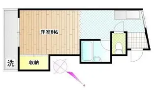 メゾン・エーグレット【1階】の間取り