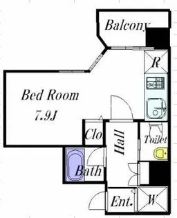 東京都新宿区原町3【マンション】の間取り
