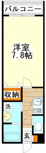 福岡県田川市寿町【アパート】の間取り