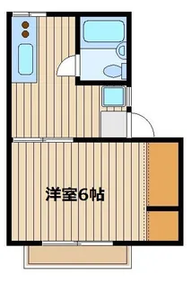 東京都練馬区桜台3【アパート】の間取り