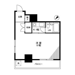 東京都台東区下谷3【マンション】の間取り