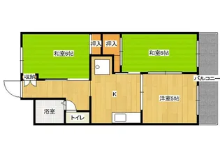 メゾンオンダ【1階】の間取り