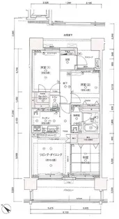 ルネサンス梅郷駅前【9階】の間取り