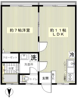 鈴木ビル【3階】の間取り