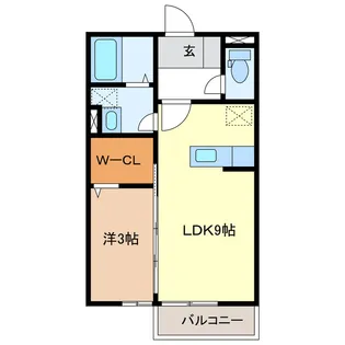 シャルマン高茶屋【2階】の間取り