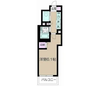 フェリーチェ阿佐ヶ谷VI【2階】の間取り