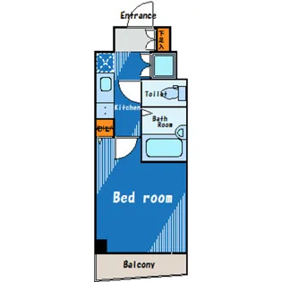 ヴェローナ大井南ルッソグランデ【6階】の間取り