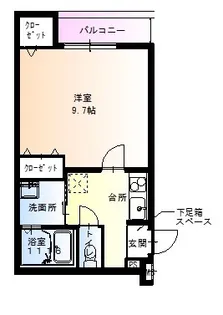 フジパレス今川VI番館【2階】の間取り