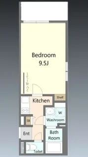 AGRACES小竹向原【4階】の間取り
