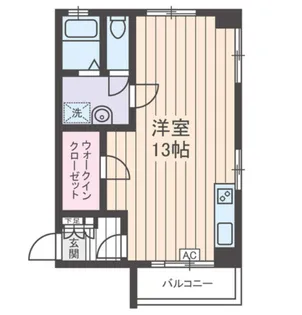 パシフィック麻布マンション麻布十番【6階】の間取り