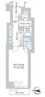 恵比寿ガーデンテラス弐番館【9階】の間取り