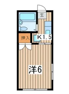 K-house横浜国大【1階】の間取り