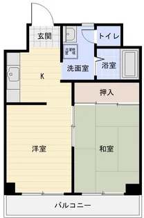 メゾン東町【6階】の間取り