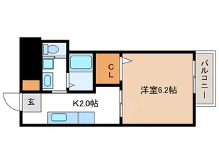 中央日進ビルAの間取り