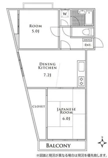 阿佐ヶ谷パレス【5階】の間取り