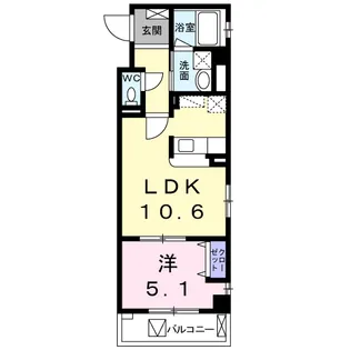 CASA G【2階】の間取り