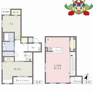 Residence de 池下の間取り