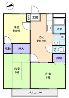 サンコーポ井野【2階】の間取り
