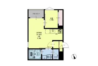 REGALEST First咲(サク)【2階】の間取り