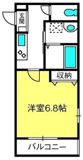 グラース常盤【2階】の間取り