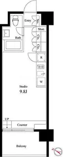 イプセ学芸大学【2階】の間取り