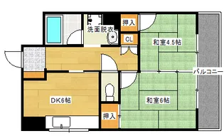 エム・シービル【4階】の間取り