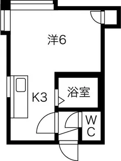 TCM学園前I【2階】の間取り