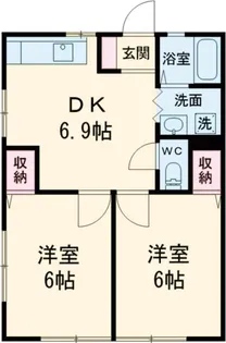 イマージュI【1階】の間取り