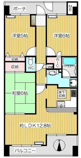 エクセル戸田公園【1階】の間取り