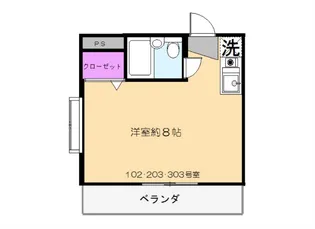 Tree・top・M【2階】の間取り