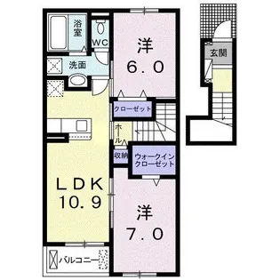Revasa-S【2階】の間取り
