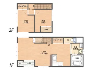 コーポ伊澤【2階】の間取り